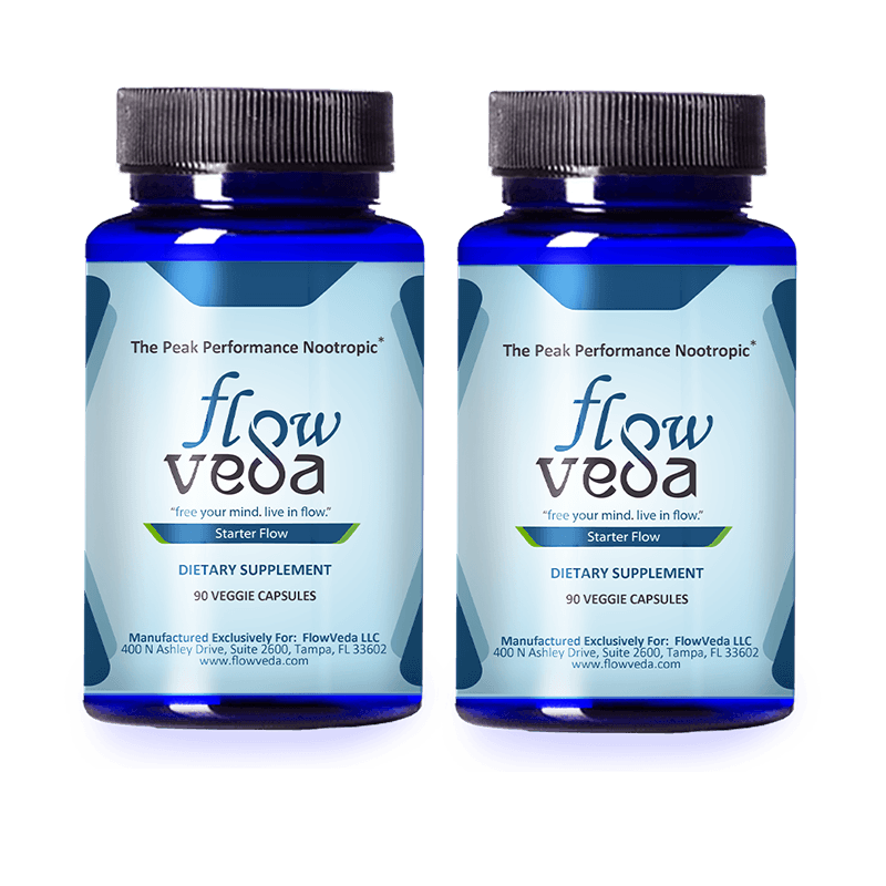 FlowVeda® 60-Day Awakening, two-bottle starter kit