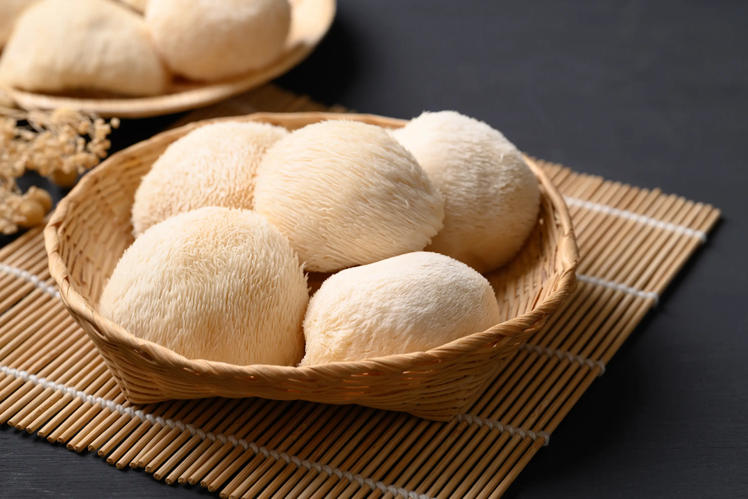 Lion's Mane mushroom — supports Nerve Growth Factor and neural pathways